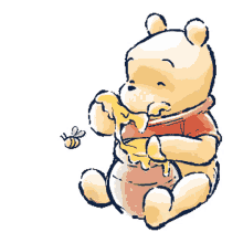 pooh winnie the pooh pooh bear yummy eating