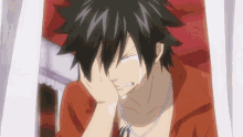 Gray Fullbuster Fairy Tail GIF - Gray Fullbuster Fairy Tail Crying GIFs