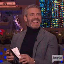Laughing Andy Cohen GIF - Laughing Andy Cohen Watch What Happens Live GIFs