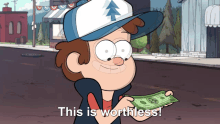 This Is Worthless Gravity Falls GIF - This Is Worthless Gravity Falls Dipper Pines GIFs