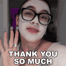 Thank You So Much Fiona Frills GIF - Thank You So Much Fiona Frills Fionafrills Vlogs GIFs