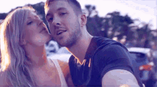 Calvin Harris GIF - Calvin Harris Kiss Love GIFs