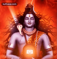 Lord Shiva.Gif GIF - Lord Shiva Lordshiva Snake GIFs