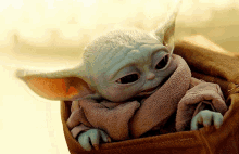 Baby Yoda The Mandalorian GIF - Baby Yoda The Mandalorian Omw GIFs