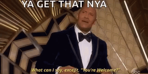 Youre Welcome The Rock GIF - Youre Welcome The Rock Dwayne Johnson GIFs