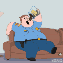 Eating Evidence Dusty Marlow GIF - Eating Evidence Dusty Marlow Paradise Pd GIFs