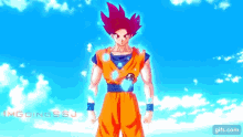 Super Saiyan God Goku GIF - Super Saiyan God Goku Dragon Ball GIFs