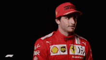 Carlos Sainz Ferrari GIF - Carlos Sainz Carlos Ferrari GIFs
