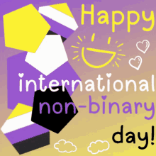 International Non Binary Day Nonbinary GIF - International Non Binary Day Nonbinary Lgbt GIFs