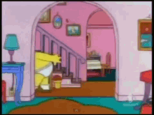 Homer Simpson Meets Risky Business Underwear Dance GIF - Simpsons Homer Funny GIFs