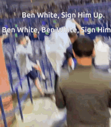 Ben White Sign Him Up GIF - Ben White Sign Him Up GIFs