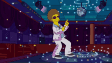 Disco Stu GIF - Disco The Simpsons Dancing GIFs