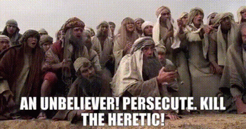 Unbeliever Life Of Brian GIF - Unbeliever Life Of Brian - Discover & Share  GIFs