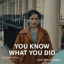 You Know What You Did Margaret Campbell GIF - You Know What You Did Margaret Campbell Claire Foy GIFs
