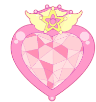 Glitter Heart Sticker - Glitter Heart Pink Stickers