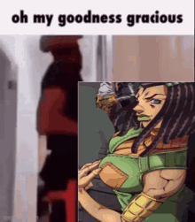 Oh My Goodness Gracious Part6 GIF - Oh My Goodness Gracious Part6 Stone Ocean GIFs