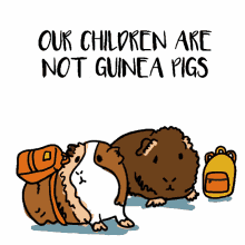 keep schools closed keep kids safe stay home guinea pigs children