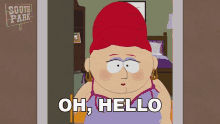 Oh Hello Sheila Broflovski GIF - Oh Hello Sheila Broflovski South Park GIFs