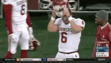 baker mayfield crotch pissed