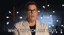 Who The Fuck Are You Rod Aissa GIF - Who The Fuck Are You Rod Aissa For Real The Story Of Reality Tv GIFs