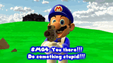 Smg4 You There GIF - Smg4 You There Do Something Stupid GIFs