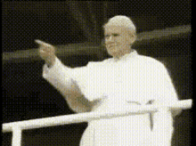 Pope Polish GIF - Pope Polish Middle Finger GIFs