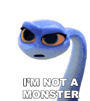 Im Not A Monster Maddie Sticker - Im Not A Monster Maddie Back To The Outback Stickers