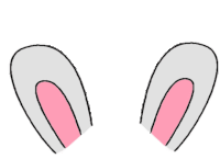 Bunny Ears Sticker - Bunny Ears Stickers