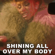 Shining All Over My Body Cardi B GIF - Shining All Over My Body Cardi B Bartier Cardi Song GIFs