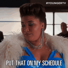 Put That On My Schedule Floaty V GIF - Put That On My Schedule Floaty V Younger GIFs
