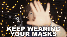 Keep Wearing Your Masks Robert Geraldino GIF - Keep Wearing Your Masks Robert Geraldino Robertidk GIFs