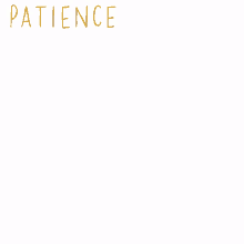 waiting patience