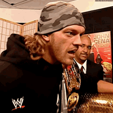 edge world tag team champion yeah whatever oh yeah really wwe