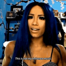 sasha banks this is not my entrance music wwe the bump wrestling sasha banks this is not my entrance music wwe the bump wrestling