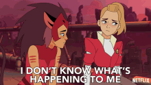 i dont know whats happening to me adora shera catra shera and the princesses of power