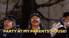 Rock On GIF - Party At My Parents House Jimmy Fallon Snl GIFs