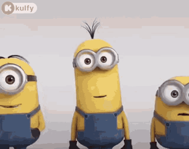 minions laughing hysterically