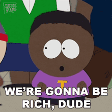 were gonna be rich dude tolkien black south park south park the streaming wars south park s3e18