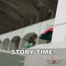 Story Time Kleon GIF - Story Time Kleon Power Rangers Dino Fury GIFs