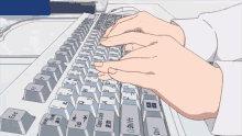 kobayashi dragon maids computer typing