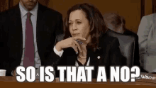 So Is That A No Kamala Harris GIF - So Is That A No Kamala Harris GIFs