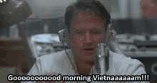 good morning vietnam robin williams classic announcer radio