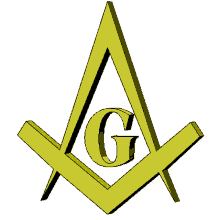 logo letter g freesasonry freemason spinning