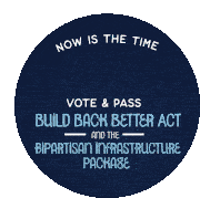 Bipartisan Infrastructure Deal Bif Sticker - Bipartisan Infrastructure Deal Bif Build Back Better Act Stickers