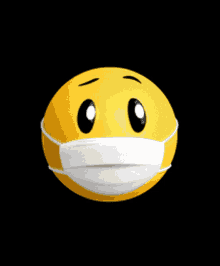 Quarantine Emoji GIF - Quarantine Emoji Mask GIFs