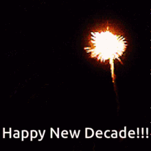 Decade New Decade GIF - Decade New Decade Fireworks GIFs