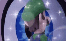 Luigi Turn GIF - Luigi Turn Sparkle GIFs