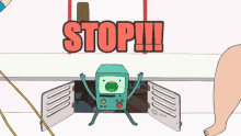Bmo Stop GIF - Bmo Stop Adventure Time GIFs