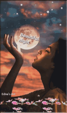 Beautiful Night Good Night GIF - Beautiful Night Good Night World GIFs
