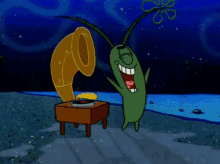 Plankton - Evil Laugh GIF - Plankton Evil Laugh Sponge Bob GIFs